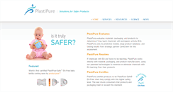 Desktop Screenshot of plastipure.com